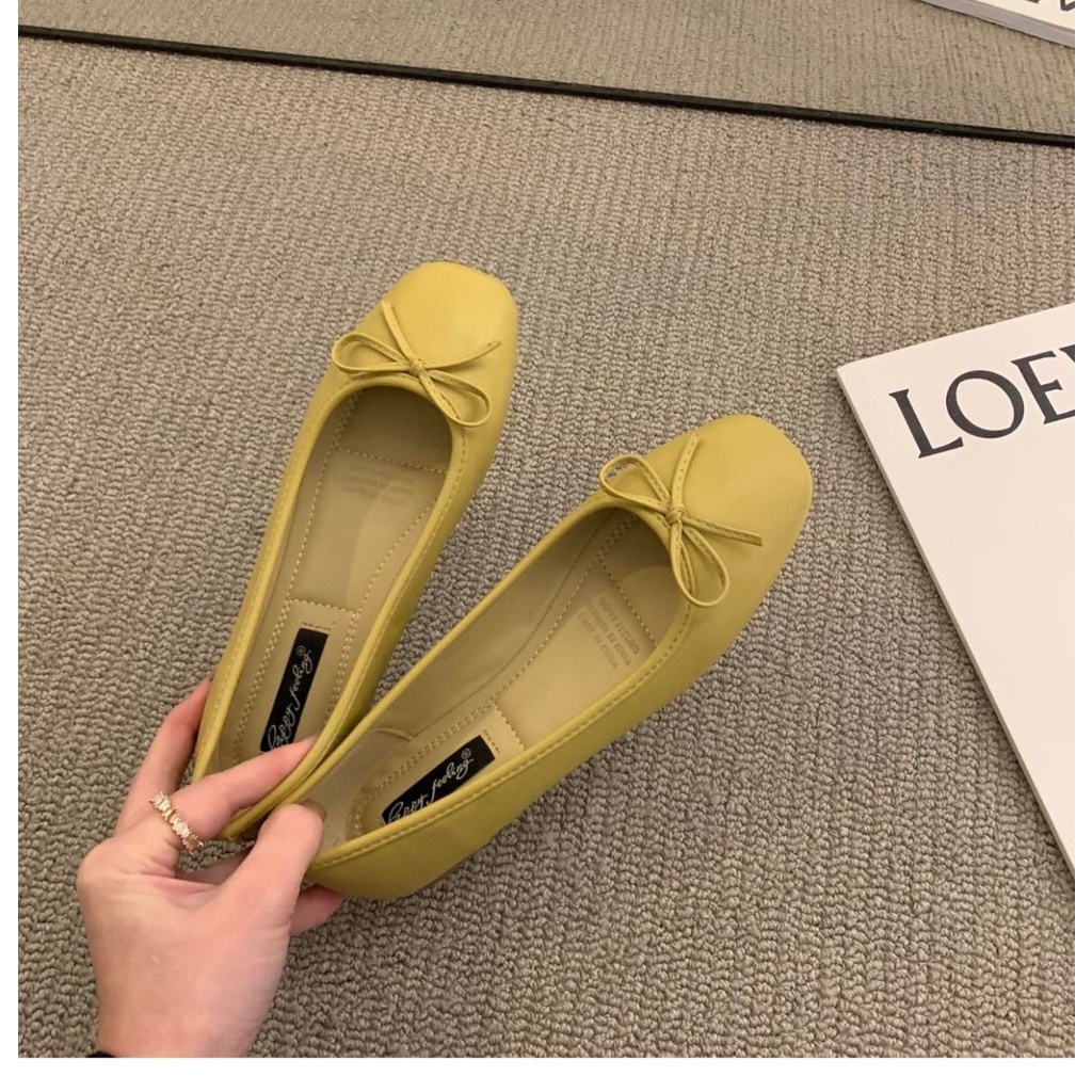 Giày Búp Bê Đế Bằng Thời Trang Xuân Hè Cho Nữ