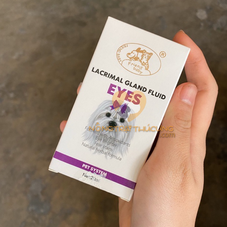 Siro Chống Chảy Nước Mắt Cho Chó Mèo 20ml - Lacrimal Gland Fluid Eyes