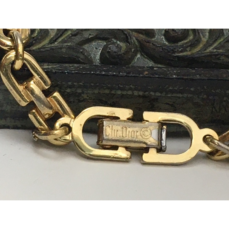 Lắc tay vintage Dior-dạng mắt xích 17cm
