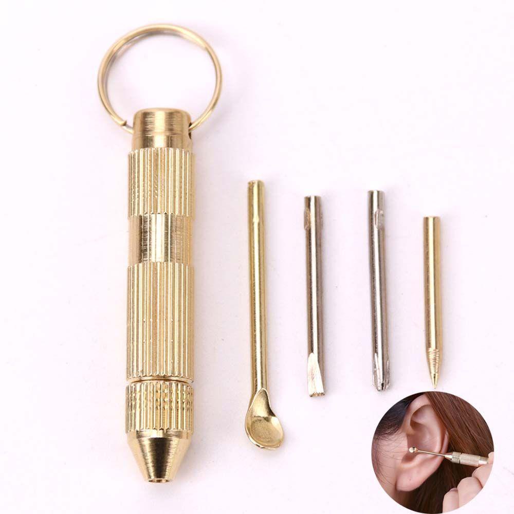 Bộ Dụng Cụ Lấy Ráy Tai Mini Bằng Thép Không Gỉ Đa Năng