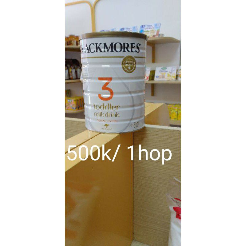 (Date T12/2023)Sữa blackmore Úc số 3 hộp 900g