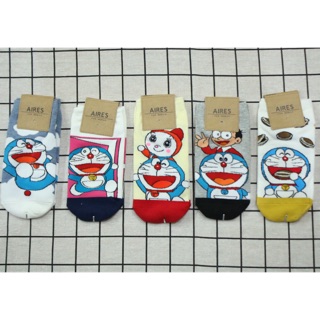 Combo 5 Đôi Tất Vớ Cotton Doremon Doraemon