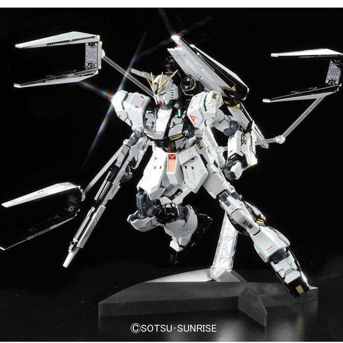 [CÓ SẴN - HỎA TỐC] Mô hình Gundam SƠN METAL MG 1/100 6619S Nu Gundam ver Ka Titanium Finish Daban Model, Special coating