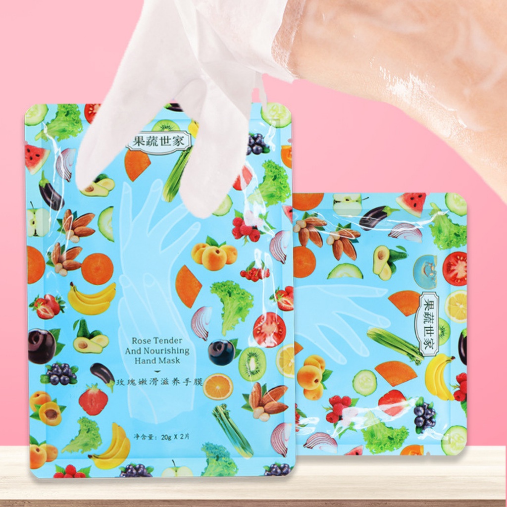 Mặt Nạ Ủ Da TAY CHÂN HOA QUẢ Dưỡng Trắng Mịn Màng Chống Lão Hóa nội địa Trung