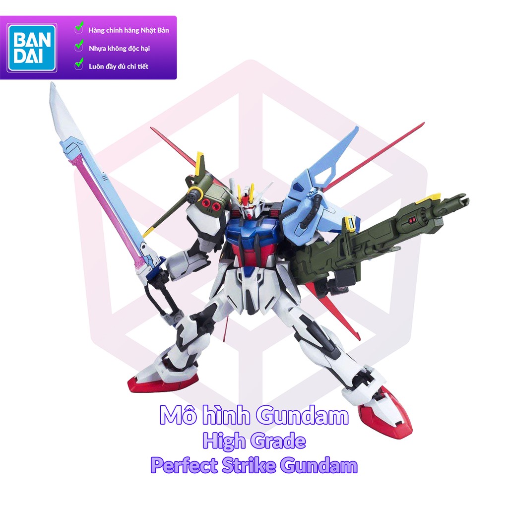 Mô Hình Gundam Bandai HG R17 Perfect Strike Gundam 1/144 SEED [GDB] [BHG]