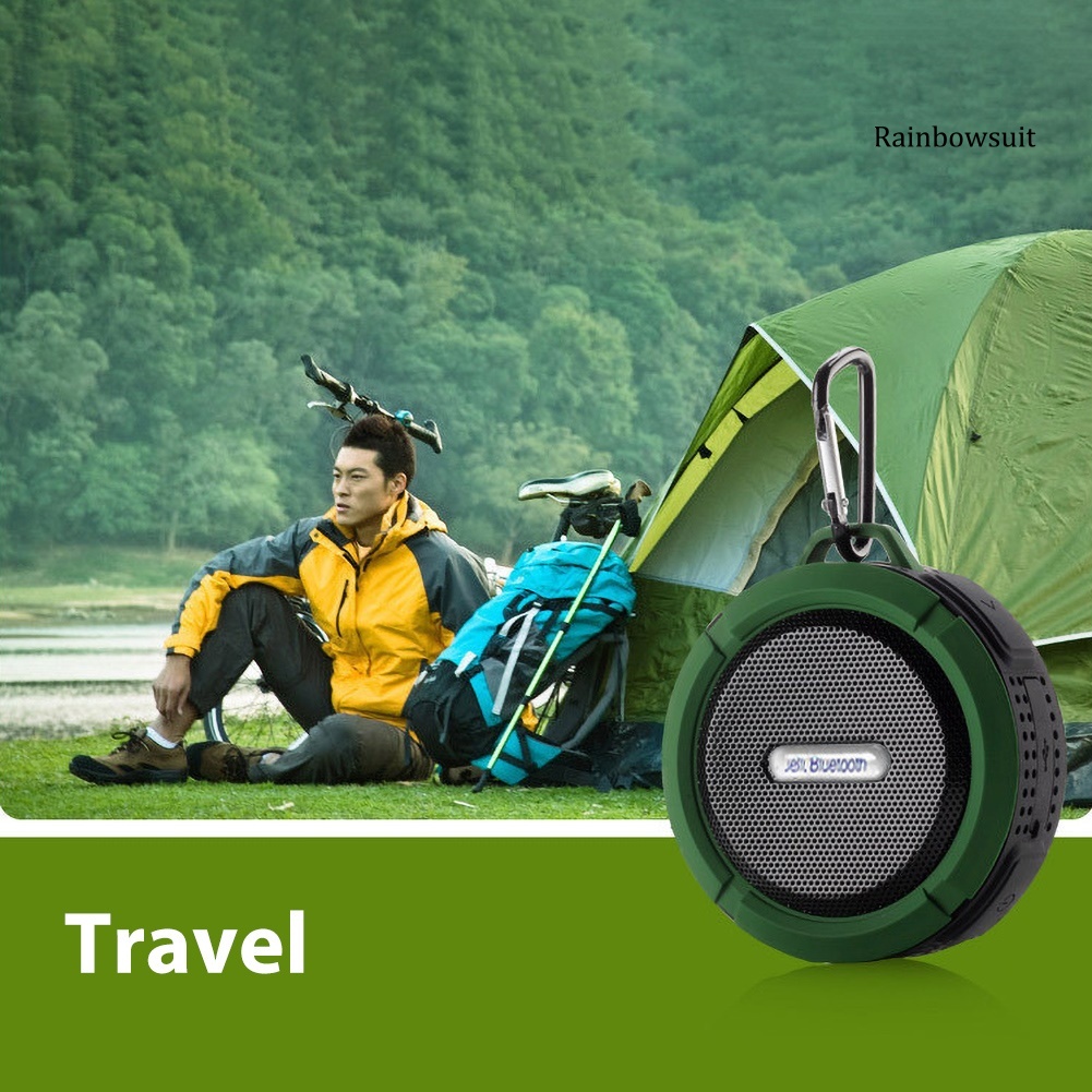 Loa Bluetooth RB C6 Chống Nước Âm Thanh Stereo Sống Động Chất Lượng Cao