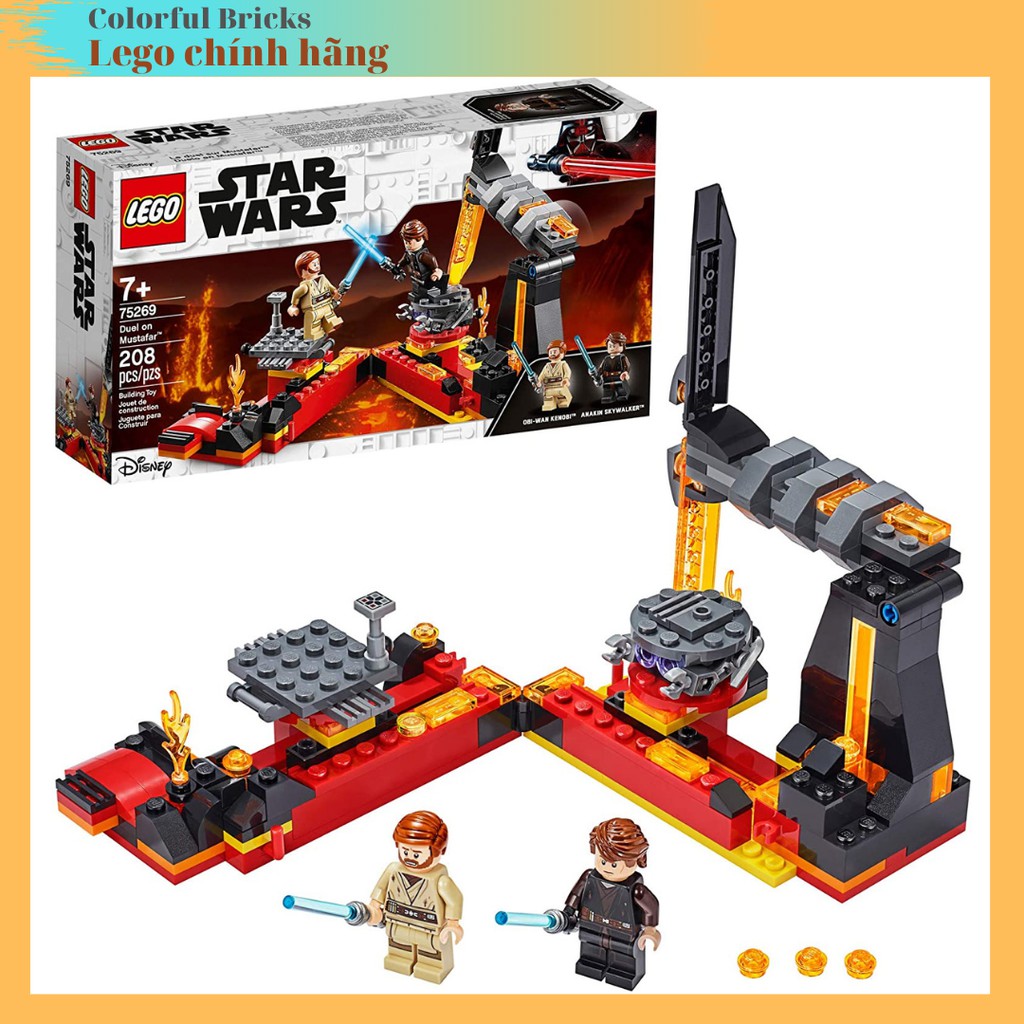 Lego Star wars 75269_Đấu tay đôi trên Mustafar_Duel on Mustafar (Chính hãng)