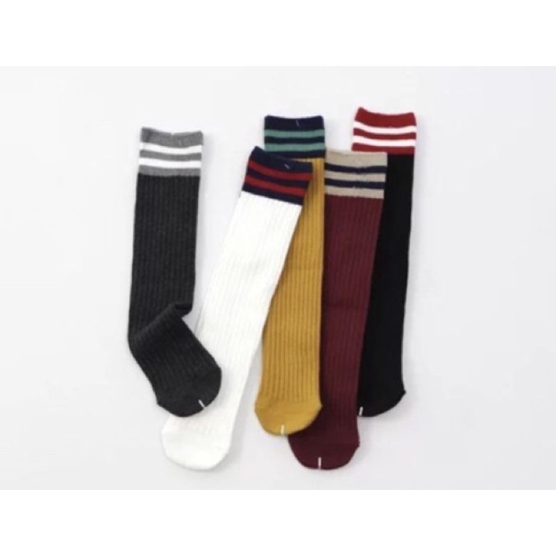 SET 5 ĐÔI TẤT GÂN CỔ CAO TỚI GỐI CHO BÉ LOẠI 1