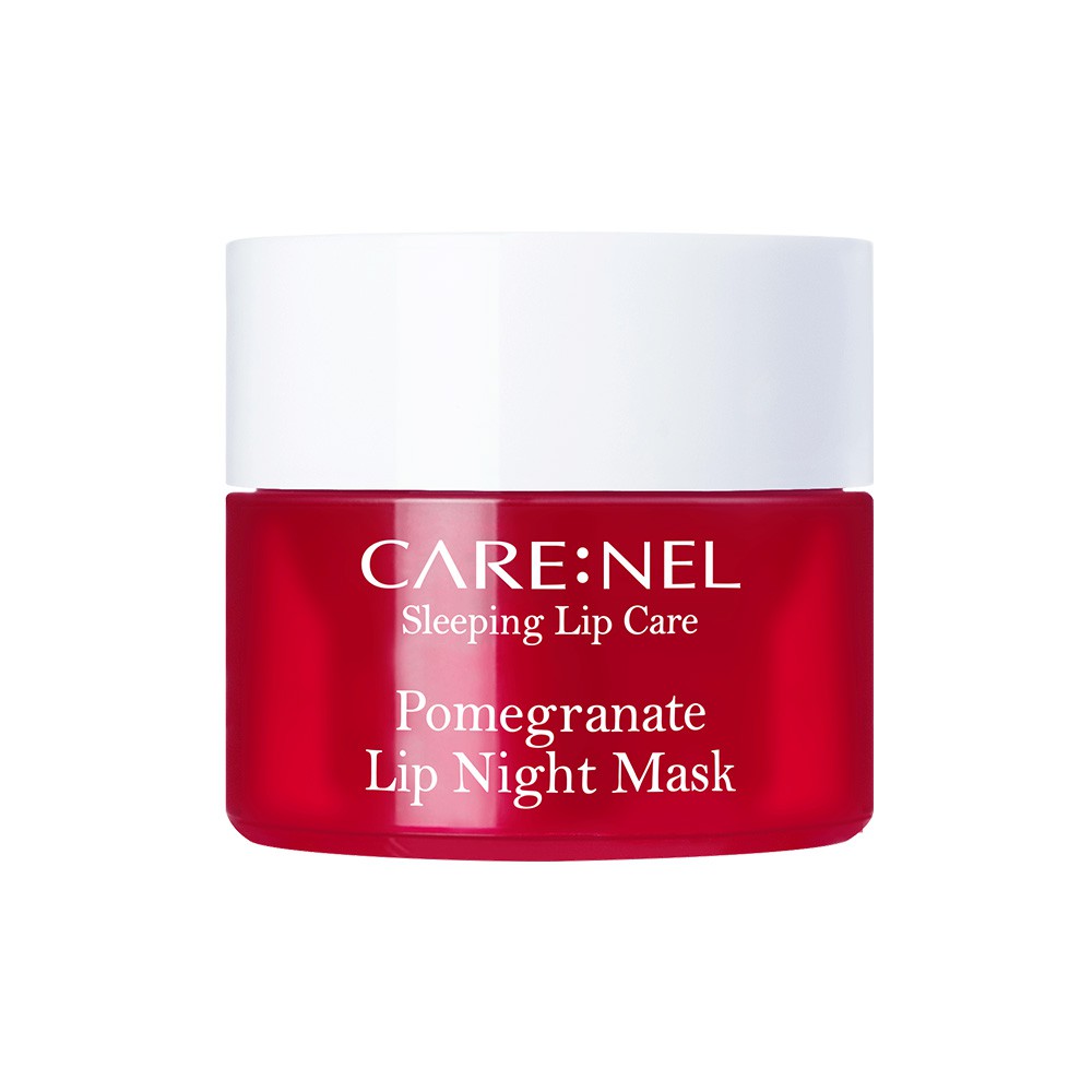 [MUA 2 CÓ QUÀ TẶNG] Mặt Nạ Ngủ Môi Carenel Pomegranate Lip Night Mask dưỡng hồng, cấp ẩm và tẩy tế bào chết cho môi