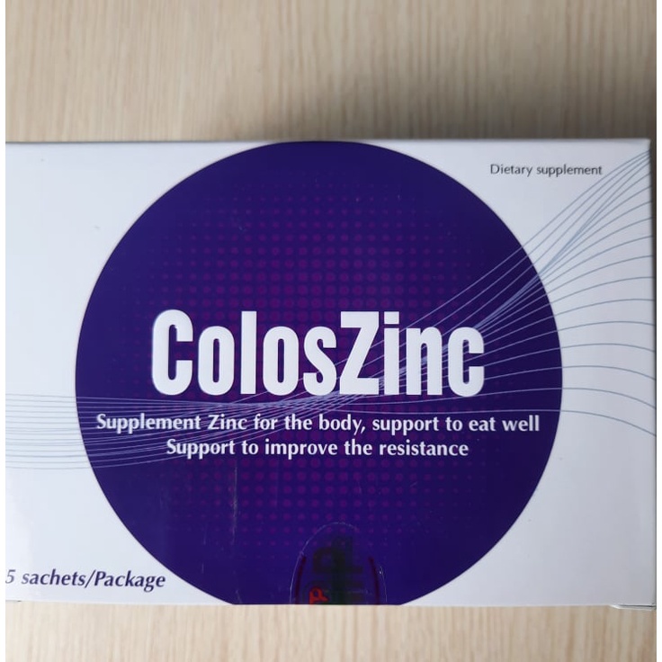 Kẽm coloszinc , Coloszinc , Kẽm hữu cơ