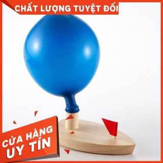 ĐỒ CHƠI THUYỀN GỖ MINI CHẠY BẰNG HƠI BONG BÓNG CHO BÉ_babyvnshop3