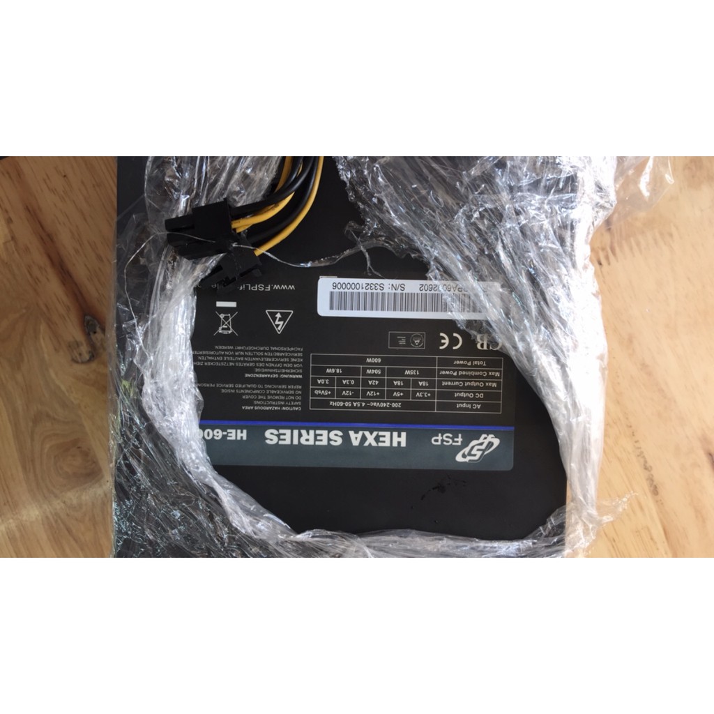 Nguồn cst, FSP HE600 hàng chính hãng tháo máy