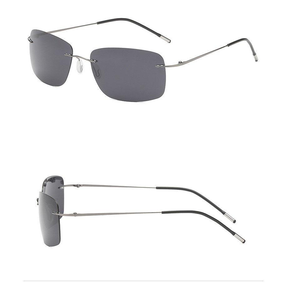 Kính Mát Phân Cực Siêu Nhẹ Không Viền Chống Tia Cực Tím 821y | BigBuy360 - bigbuy360.vn