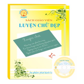 Giáo án luyện chữ giáo viên kèm đĩa