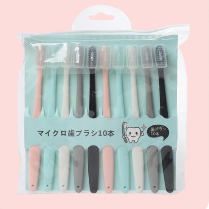 COMBO 10 Bàn Chải Đánh Răng - Bàn Chải Đánh Răng Cao Cấp