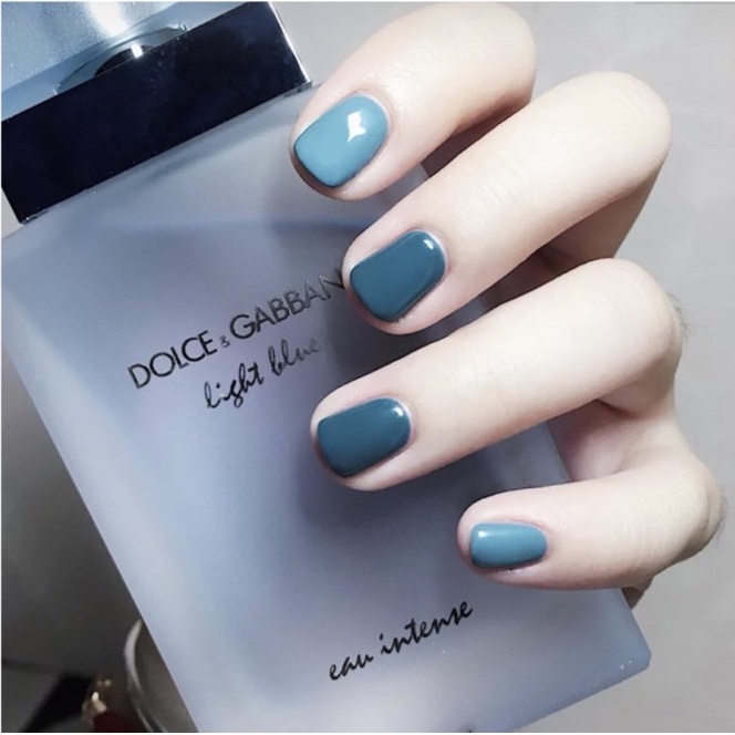 Sơn gel AS sơn móng tay gel dùng máy hơ gel tone màu xanh nước biển xanh da trời xanh biển NAIL SUZY mã DF 15ml