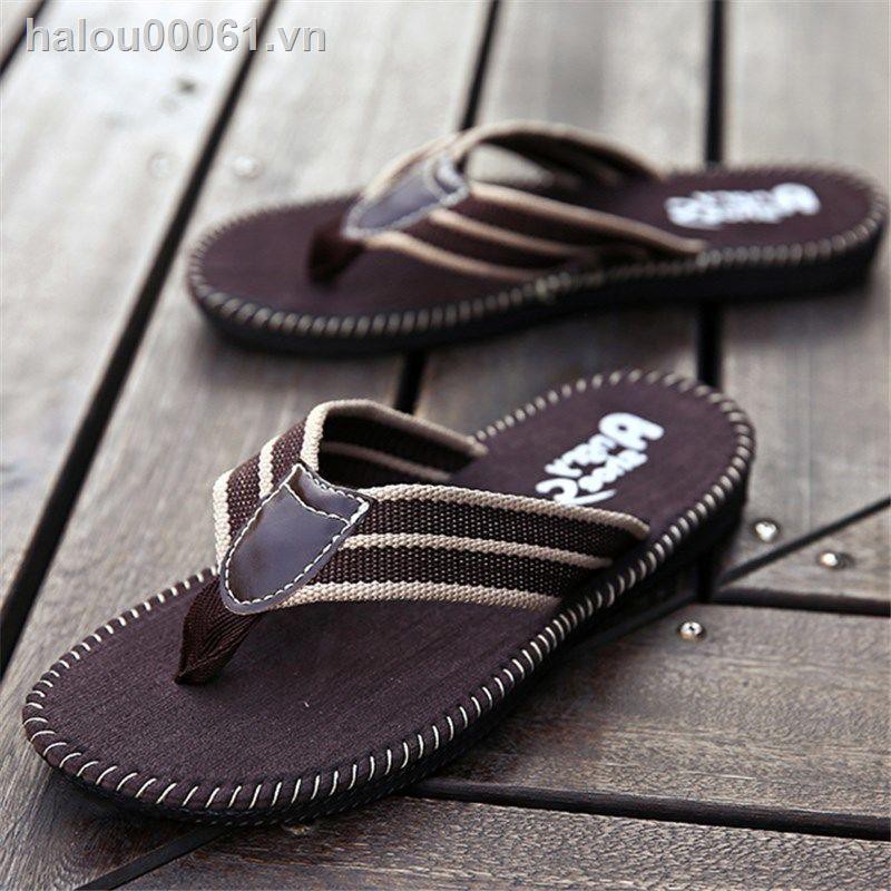 ✿Ready stock✿  Tire-soled slippers men s flip flops Vietnam Wear-resistant non-slip Korean fashion beach one