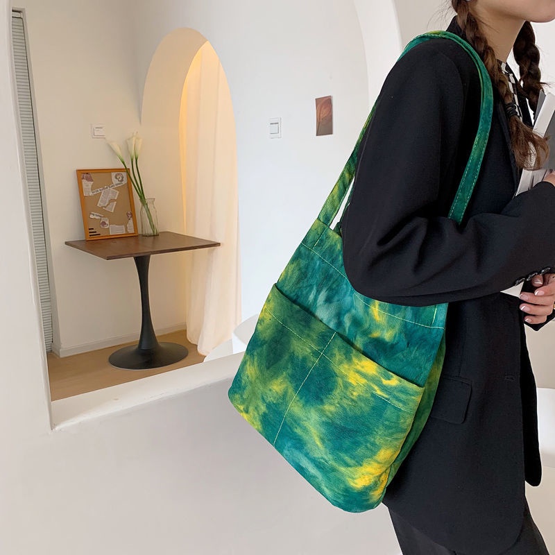 Túi tote đeo vai ENVIROSAX bằng vải dệt thời trang thu đông cho nữ