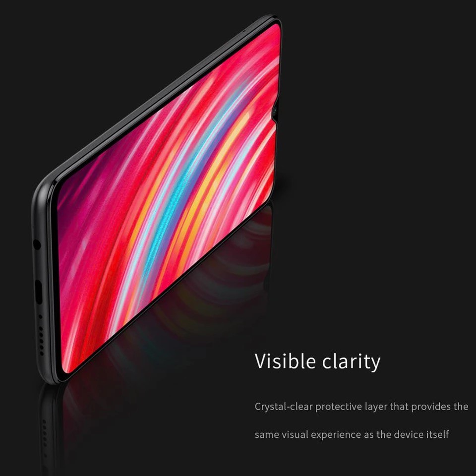 Xiaomi Redmi Note 8 Pro - Cường lực Nillkin XD CP+ Max Full màn hình cong 3D và chống sứt mẻ cạnh mép cực chất