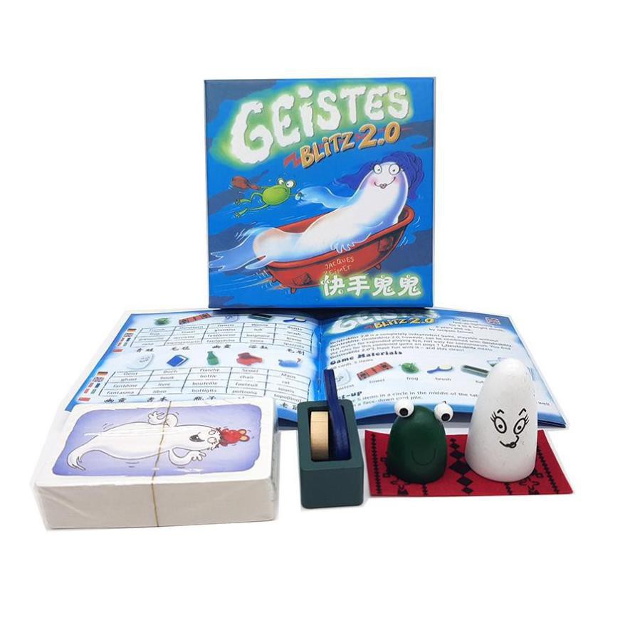 Board Game Geistes Blitz - Con ma vui vẻ (Nhiều phiên bản V1.0, V2.0, V3.0, V4.0) Trò Chơi Thẻ Bài Vui Nhộn Nhất