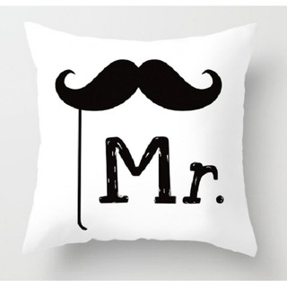 Vỏ gối Mr & Mrs - 2 cái