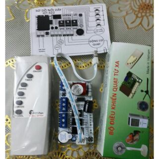 Bộ điều khiển quạt điều hòa phun sương đa năng