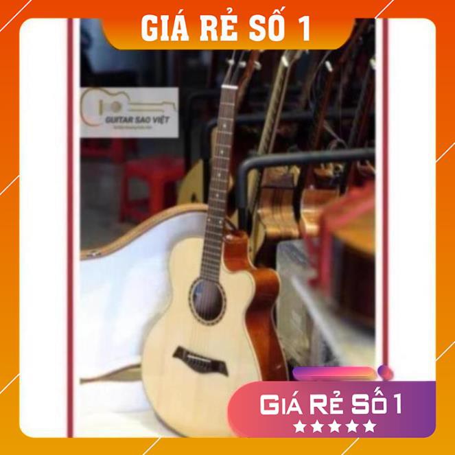 Đàn guitar acoustic full solid có EQ mã Star-02CE (shopmh59)