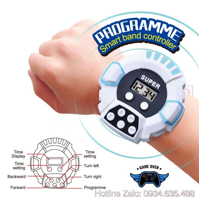 Chó Robot điều khiển từ xa Puppy Stunt Dog Roll nhào lộn theo nhạc 360 độ