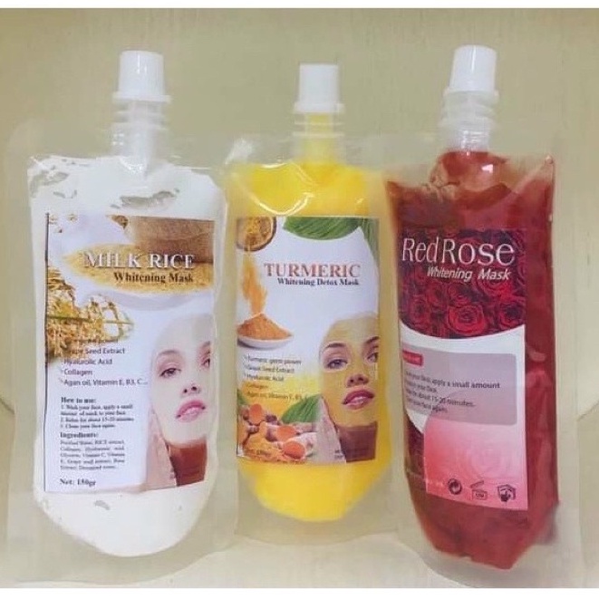 Cấy trắng collagen mầm gạo non, vàng nano, huyết hoa hồng, tảo sủi bọt, sủi nghệ