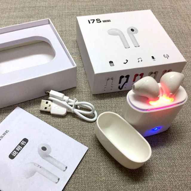 Tai Nghe Bluetooth ko dây Mini I7s Tws Công Nghệ Mới Nhất Có Hộp Sạc Cho IPAndroid