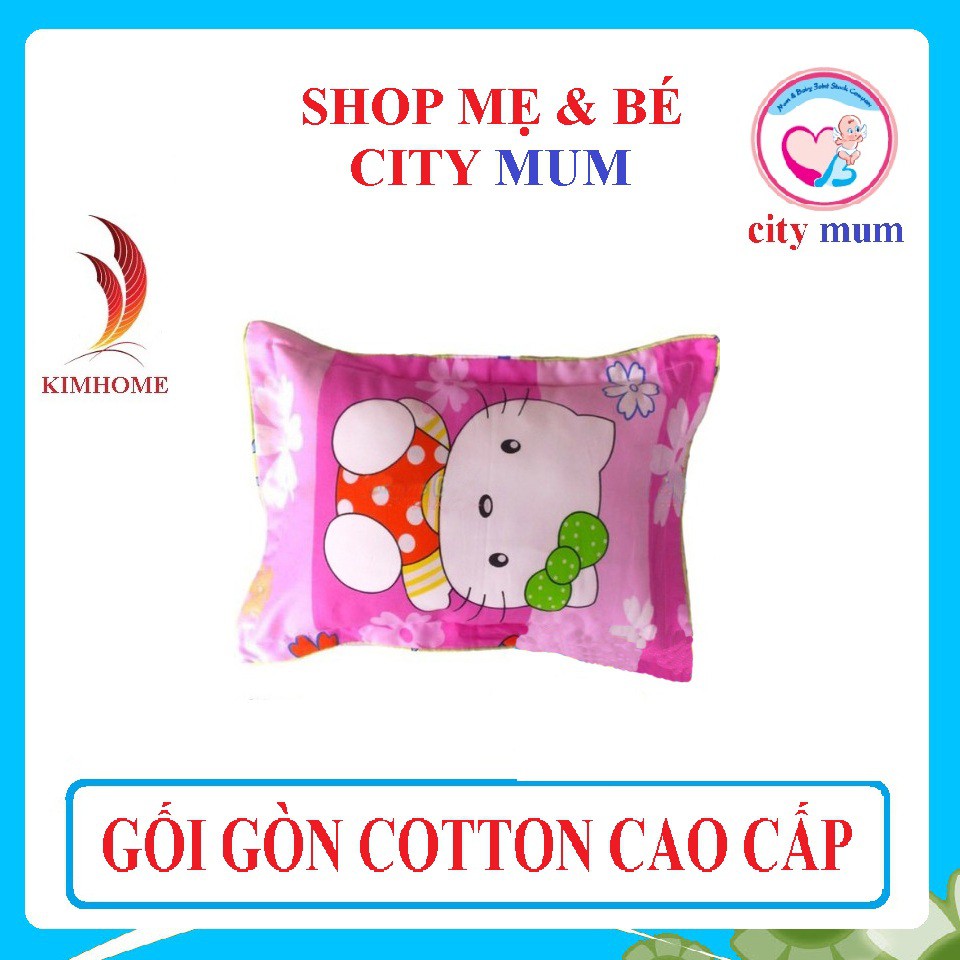 GỐI NẰM CHO BÉ GÒN COTTON THẮNG LỢI CAO CẤP