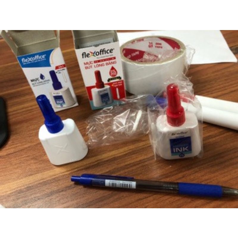 MỰC LÔNG BẢNG WBI01 THIÊN LONG 25mL - WHITEBOARD MARKER INK tặng kèm ngòi