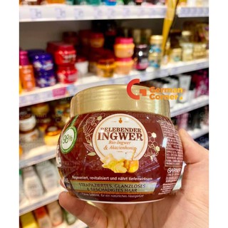 KEM DƯỠNG TÓC TỪ GỪNG ORGANIC VÀ MẬT ONG ĐỨC hộp 300ml