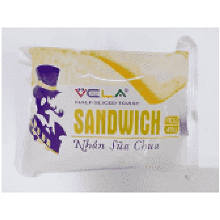 Bánh mì VELA ăn liền tiện lợi Nhân Ruốc/ Sữa Chua/ Việt Quất/Xoài (date 2 tháng)