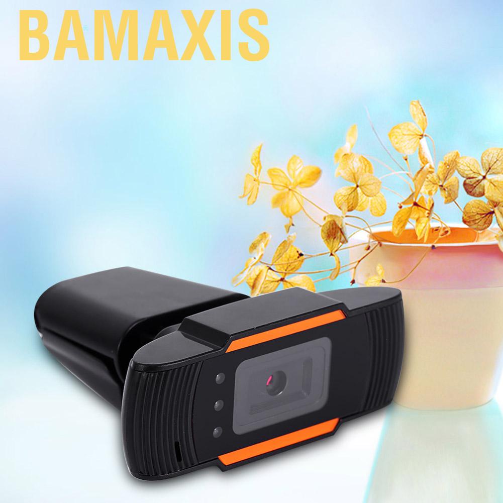 Bamaxis Webcam 12M HD CMOS 12M tích hợp micro cho máy tính