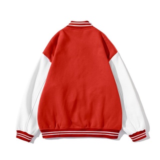 Áo Khoác Bomber Jacket Varsity Basic- Áo Varsity Nam Nữ Hót Trend