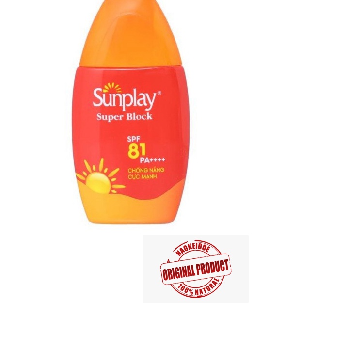 ORDER Sữa chống nắng cực mạnh Sunplay Super Block kháng nước tốt SPF 81/PA++++ 30g