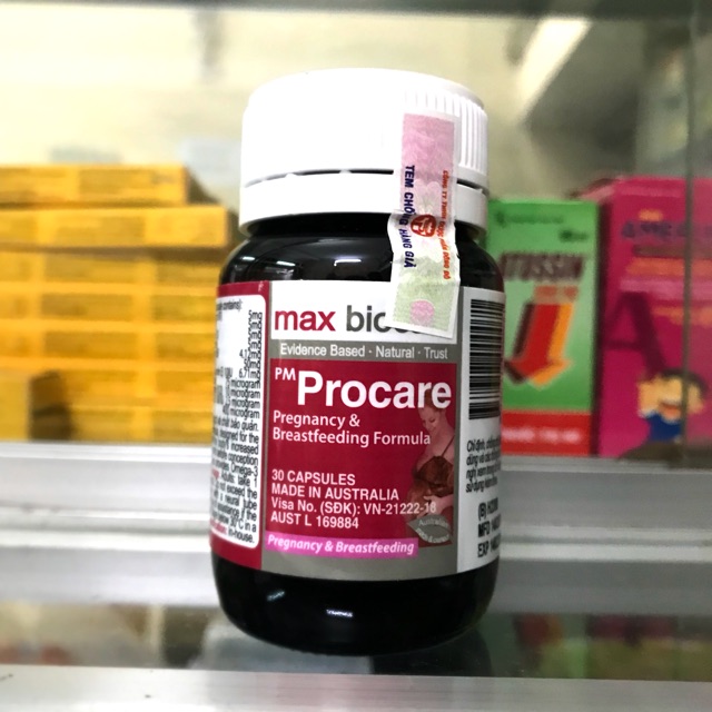 PROCARE ( VITAMIN TỔNG HỢP BÀ BẦU)