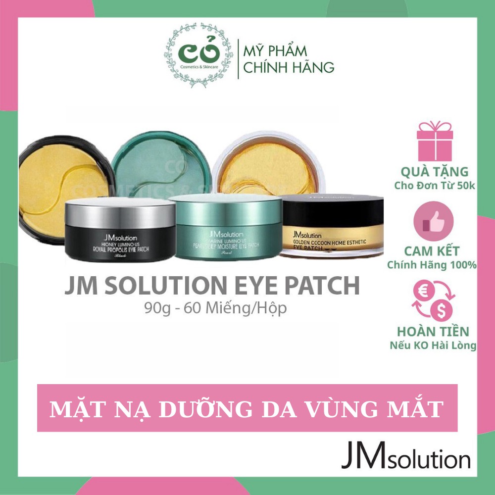 Mặt Nạ Mắt JM Solution Lumious Eye Patch