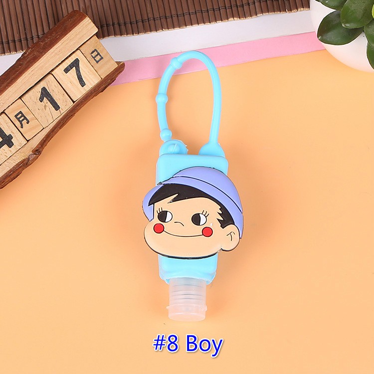 Lọ Rỗng Đựng Nước Rửa Tay Chất Liệu Silicon Thiết Kế Họa Tiết Động Vật Dễ Thương 20 Kiểu