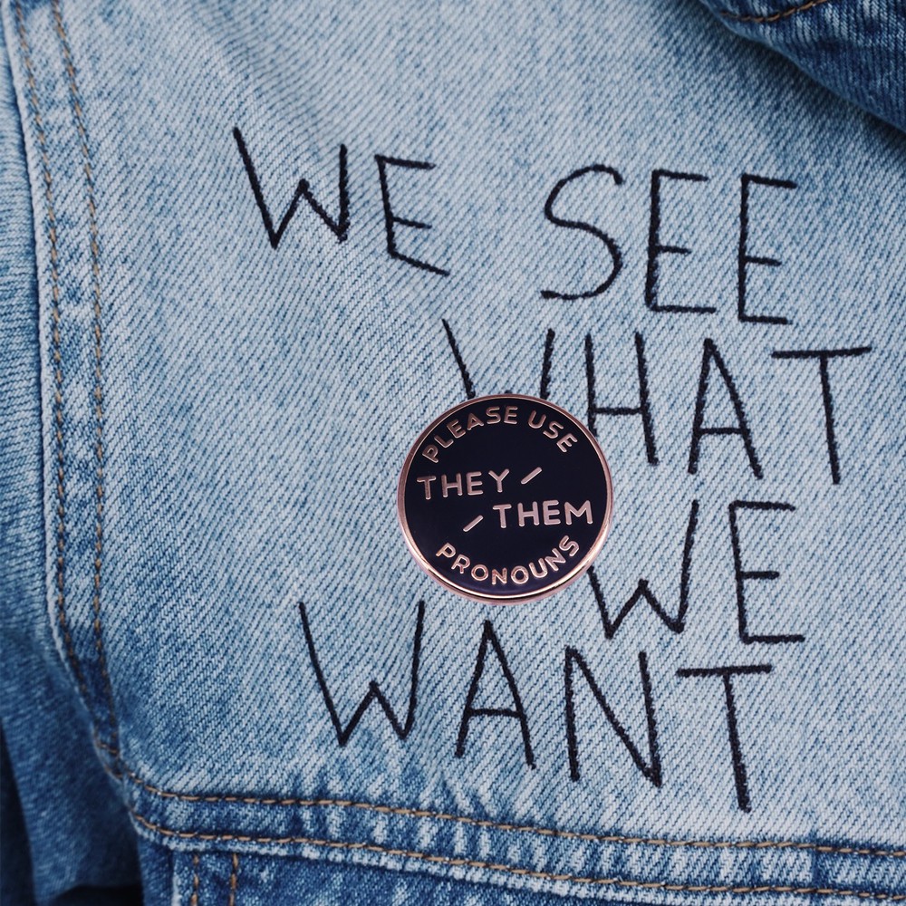 Huy Hiệu Cài Áo Phong Cách Nhóm Nhạc Lgbt