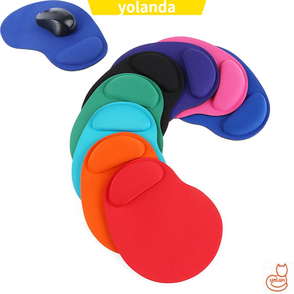 ☆YOLA☆ Gift Mice Mat Colorful Wrist Support Mouse Pad Ergonomic Lightweight Comfortable Soft Non Slip/Multicolor