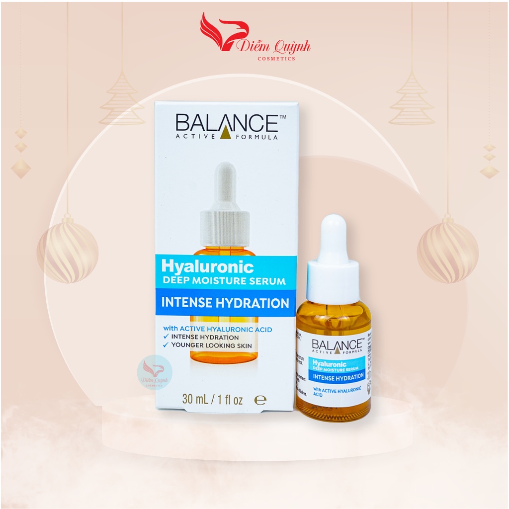 Serum Cấp Nước Dưỡng Ẩm Balance Active Formula Hyaluronic Deep Moisturizing 30ml