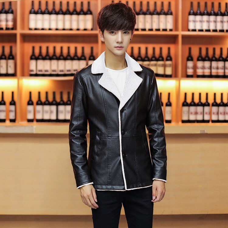 Áo khoác da nam măng tô cao cấp TTGG1041
