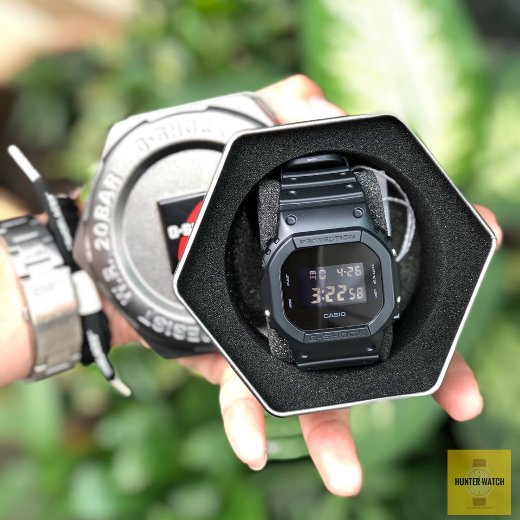 Đồng Hồ G-Shock Nam Chính Hãng - DW-5600BB-1