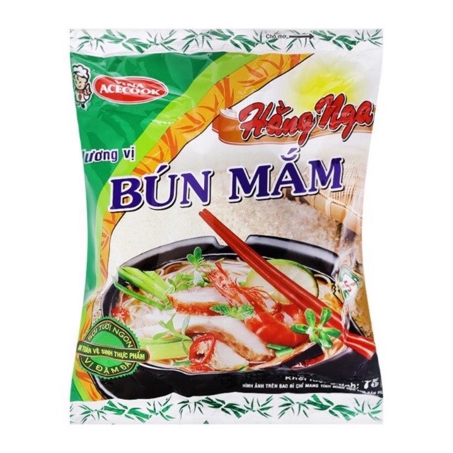 Bún mắm Hằng Nga (thùng 30 gói x 73g)