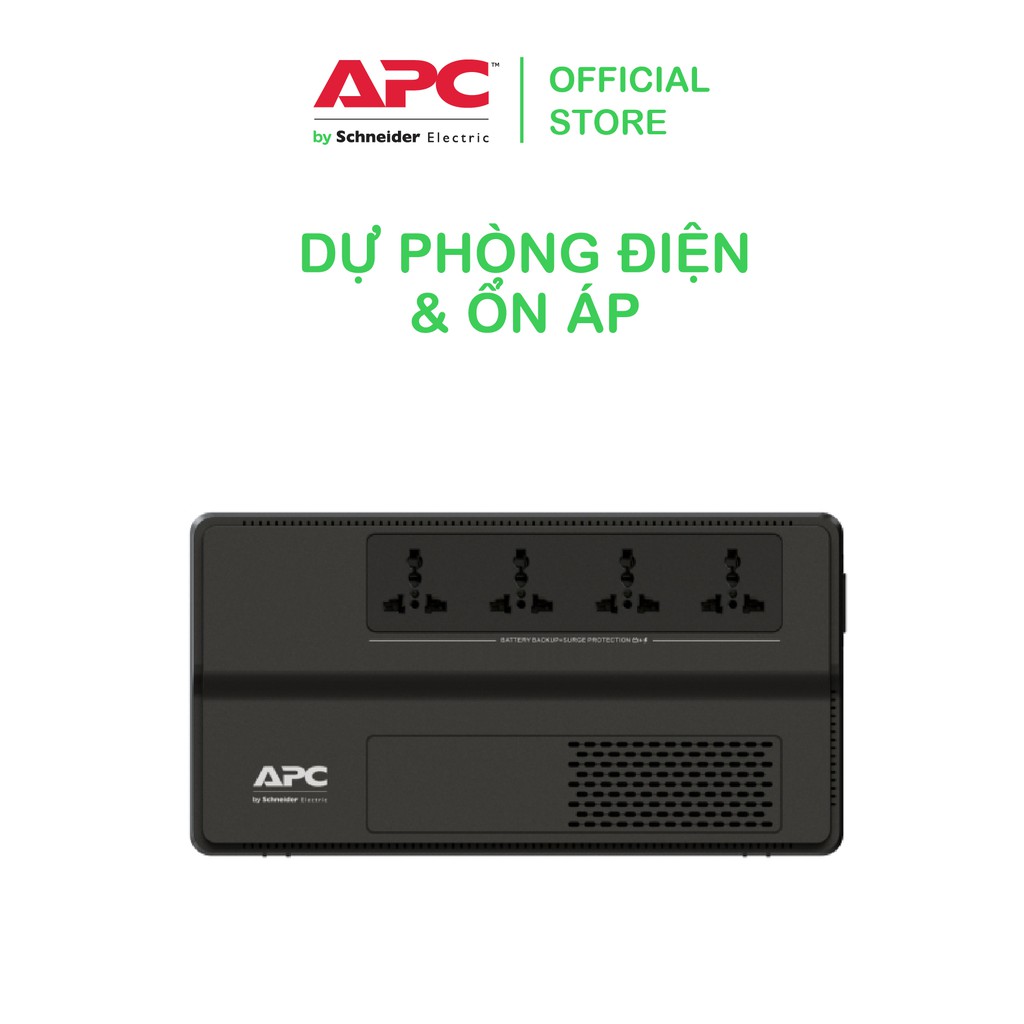 [FREESHIP] Bộ lưu điện APC by Schneider Electric Easy UPS BV650I-MS 650VA