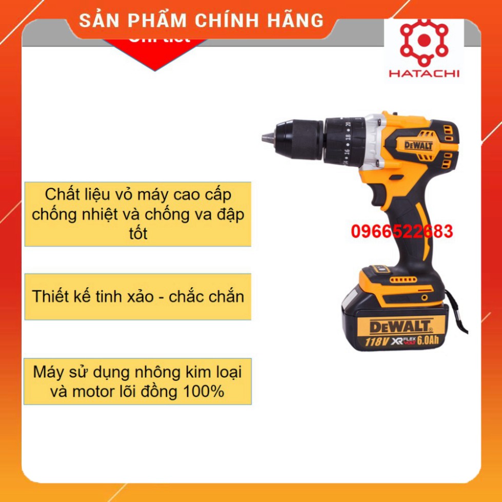 Máy khoan pin | Máy khoan pin không chổi than- 3 chức năng | Khoan tường | Bắt vít | Khoan gỗ .