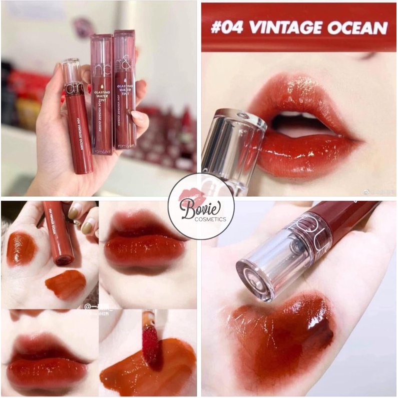 Son Tint Bóng Romand Glasting Water Tint - Màu 04 #Vintage Ocean | BigBuy360 - bigbuy360.vn