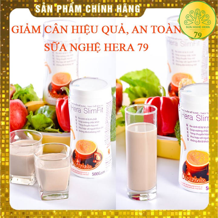 [GIẢM CÂN 100%] Sữa Giảm Cân Hera Slimfit Cao Cấp Chính Hãng Hộp 500g [FREESHIP],thực đơn giảm cân,dáng đẹp,eo thon nhỏ | BigBuy360 - bigbuy360.vn
